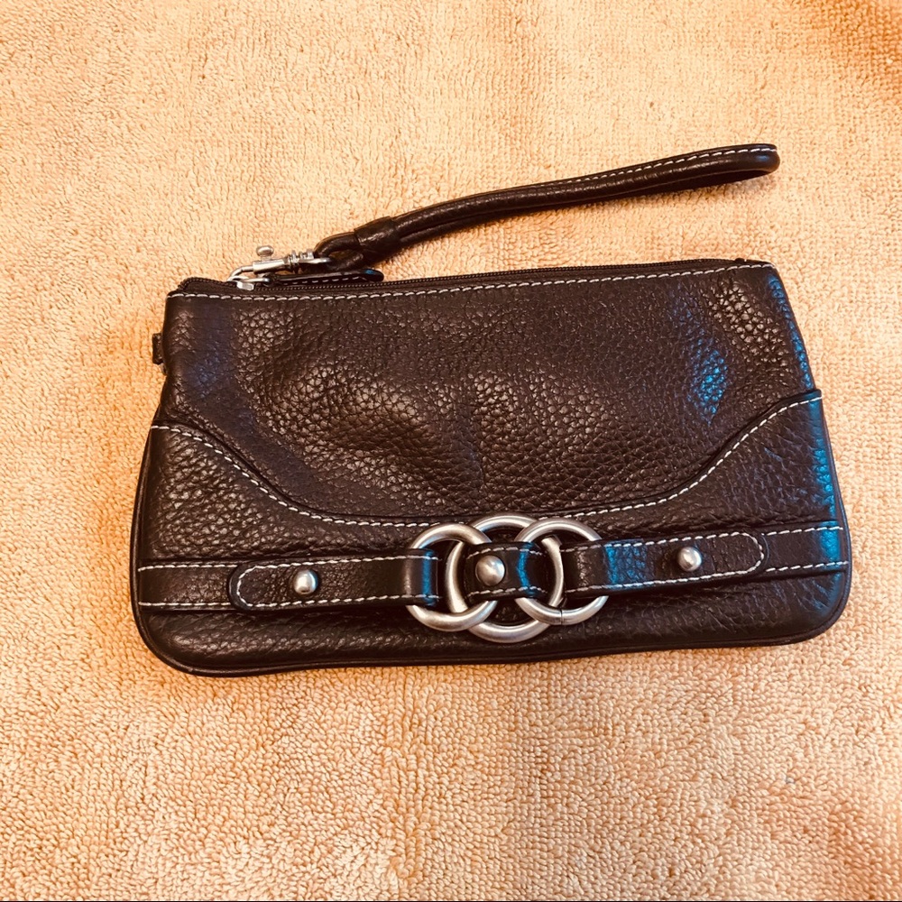 Wilson Leather Wristlet